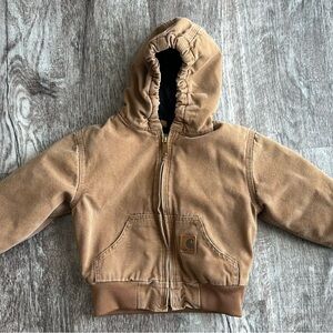 Carhartt Toddler ***3T*** Full Zip Hooded Jacket, Fully Lined
